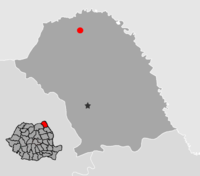 Amplasarea orasului Darabani in cadrul Romaniei